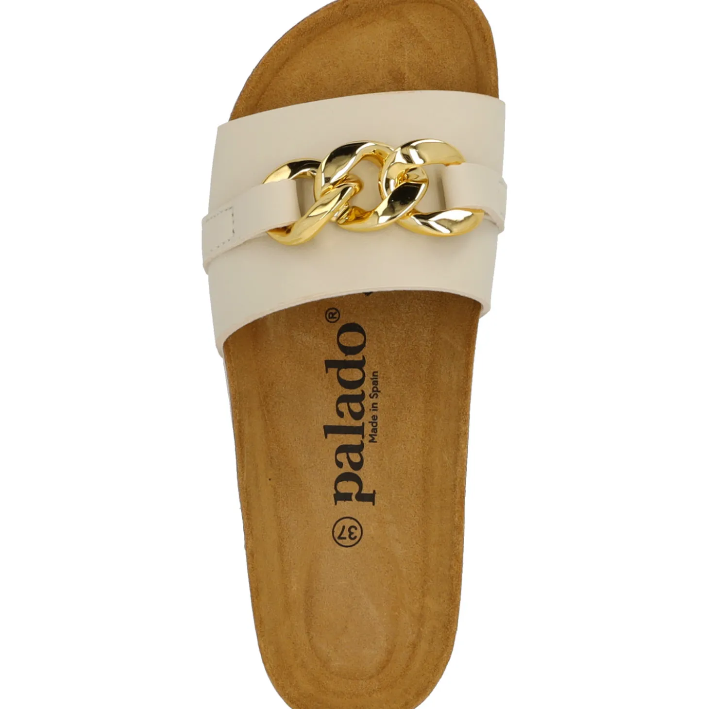 Palado Gozo, Pantoletten, Damen, Beige Matt