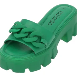 Palado Graqi, Plateau-Sandaletten, Damen, Grün