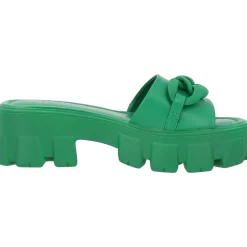 Palado Graqi, Plateau-Sandaletten, Damen, Grün