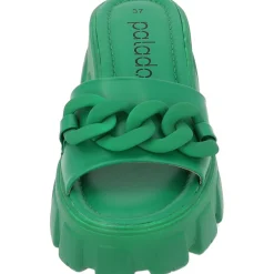 Palado Graqi, Plateau-Sandaletten, Damen, Grün