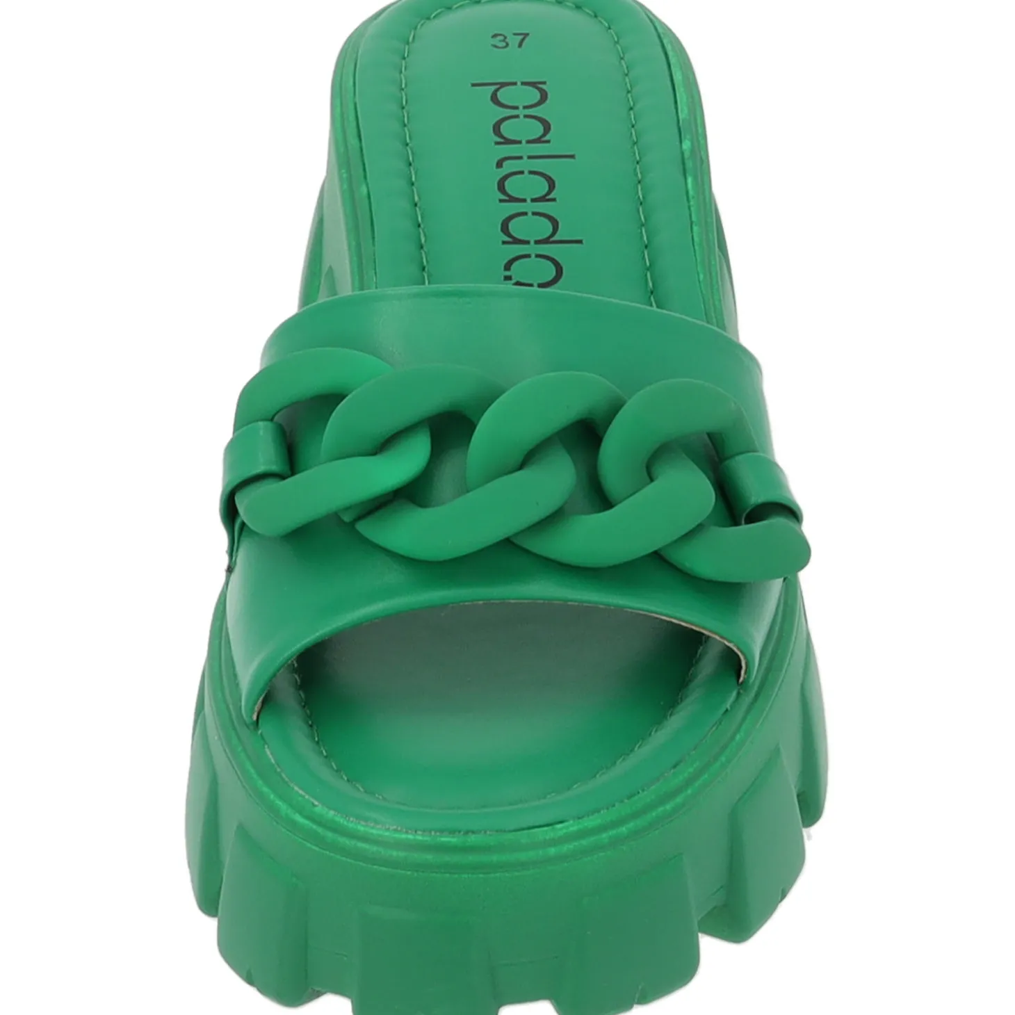 Palado Graqi, Plateau-Sandaletten, Damen, Grün