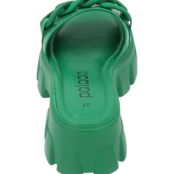 Palado Graqi, Plateau-Sandaletten, Damen, Grün