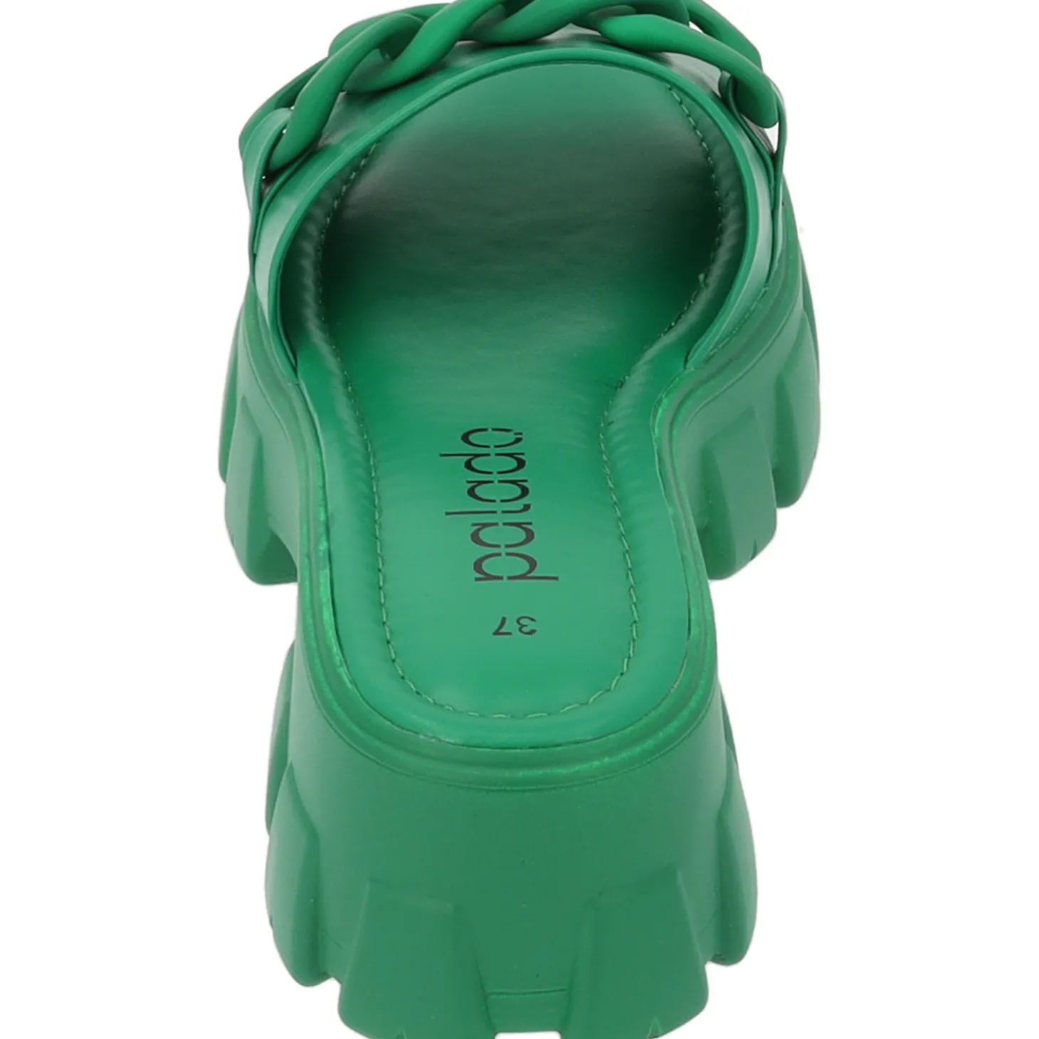 Palado Graqi, Plateau-Sandaletten, Damen, Grün