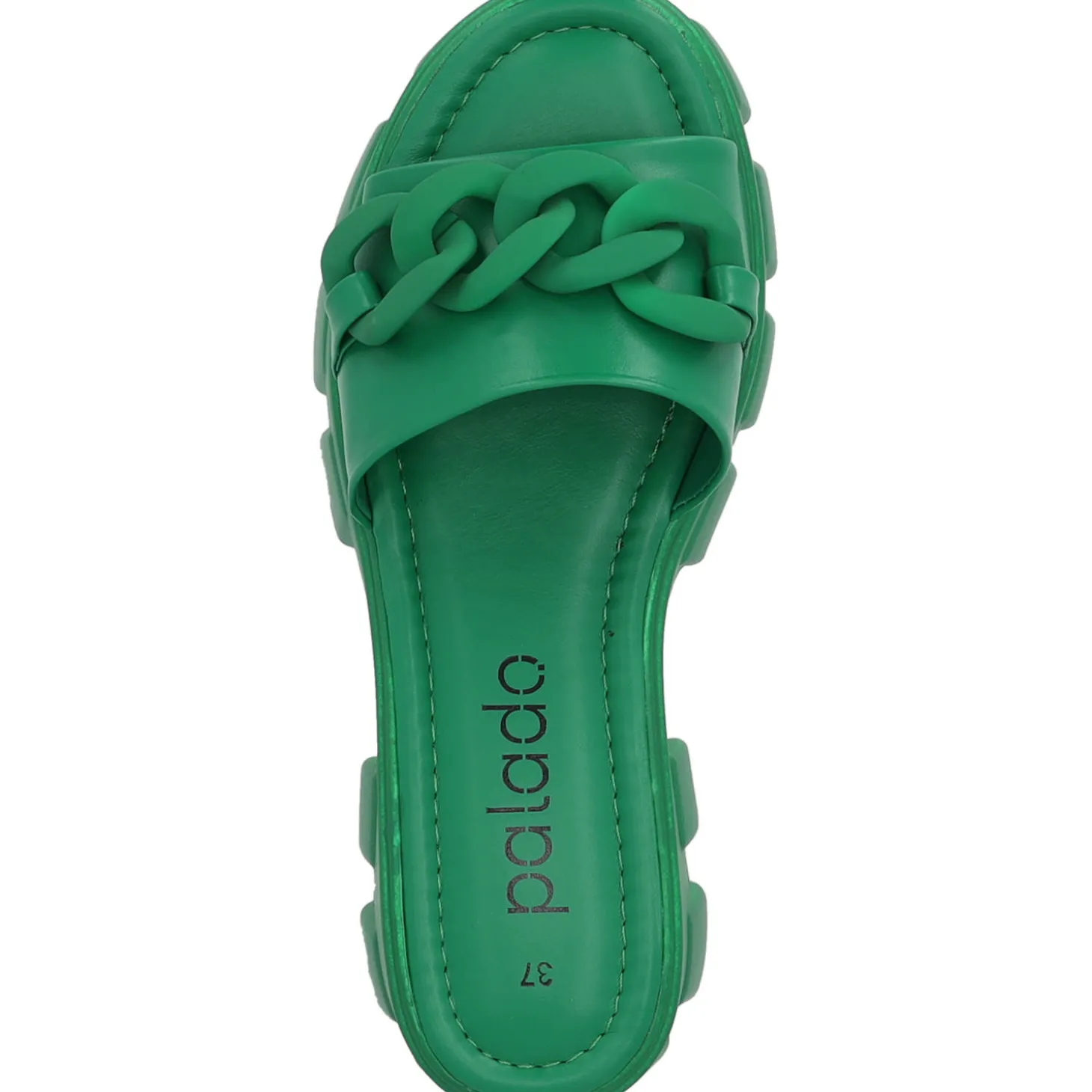 Palado Graqi, Plateau-Sandaletten, Damen, Grün