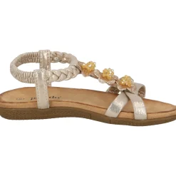 Palado Grebella, Riemchensandalen, Damen, Gold