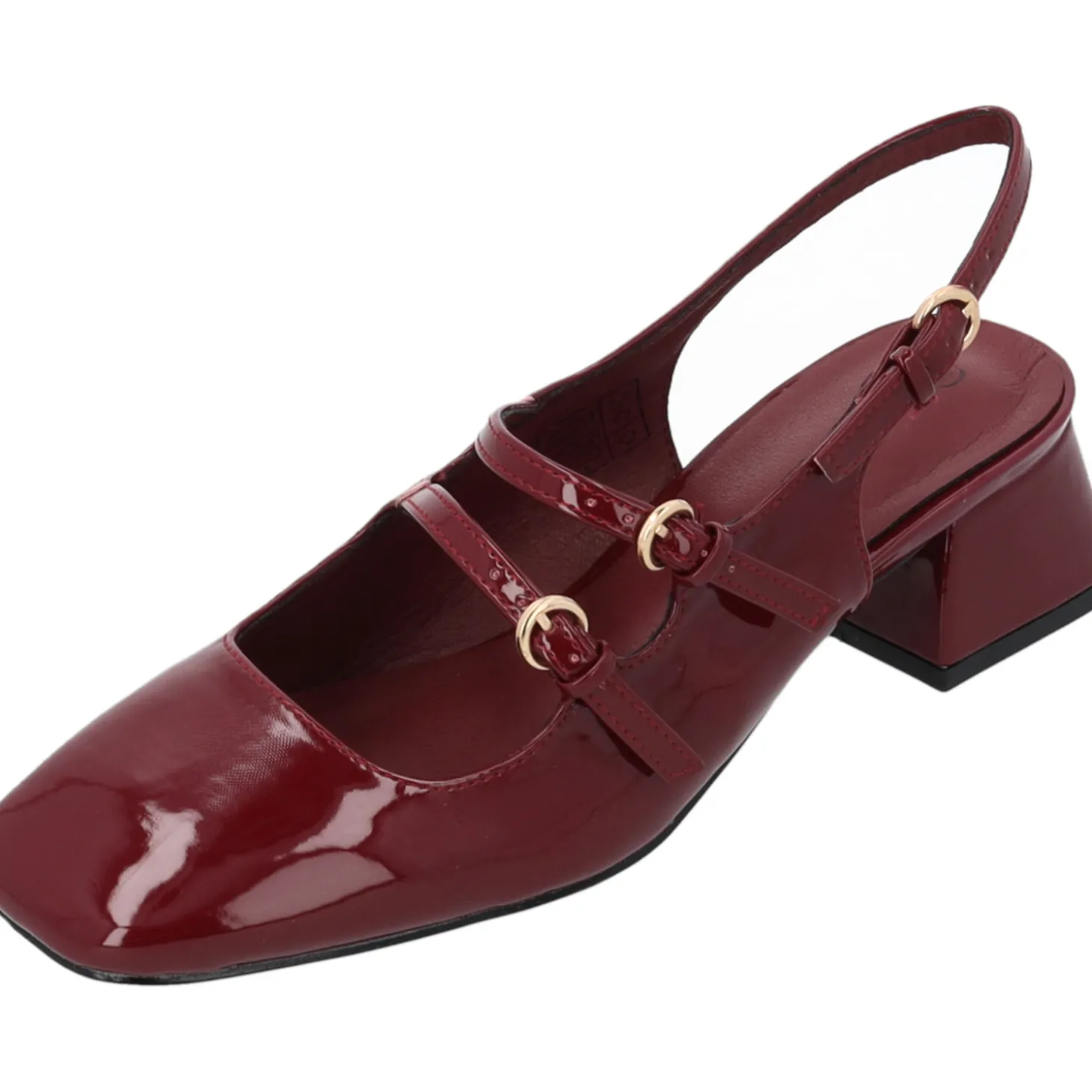 Palado Guhala, Sling-Pumps, Damen, Bordeaux