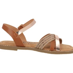 Palado Ialis by Sila Sahin, Riemchensandalen, Damen, Cognac