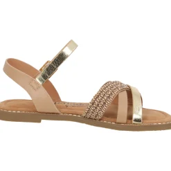 Palado Ialis by Sila Sahin, Riemchensandalen, Damen, Beige