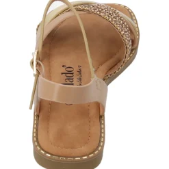 Palado Ialis by Sila Sahin, Riemchensandalen, Damen, Beige