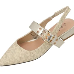 Palado Isdris by Sila Sahin, Riemchensandalen, Damen, Gold