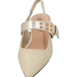 Palado Isdris by Sila Sahin, Riemchensandalen, Damen, Gold