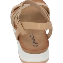 Palado Jantai, Sandalen, Damen, Bronze