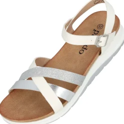 Palado Jantai, Sandalen, Damen, Weiß