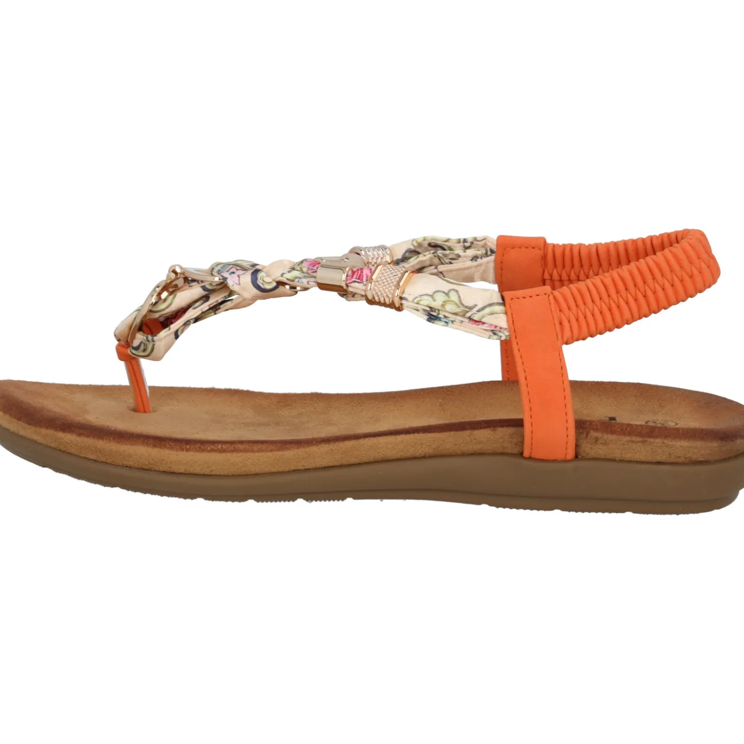 Palado Jurte by Sila Sahin, Komfort-Sandalen, Damen, Orange