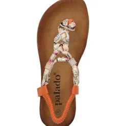 Palado Jurte by Sila Sahin, Komfort-Sandalen, Damen, Orange