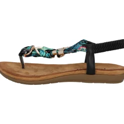 Palado Jurte by Sila Sahin, Komfort-Sandalen, Damen, Schwarz