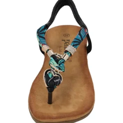 Palado Jurte by Sila Sahin, Komfort-Sandalen, Damen, Schwarz