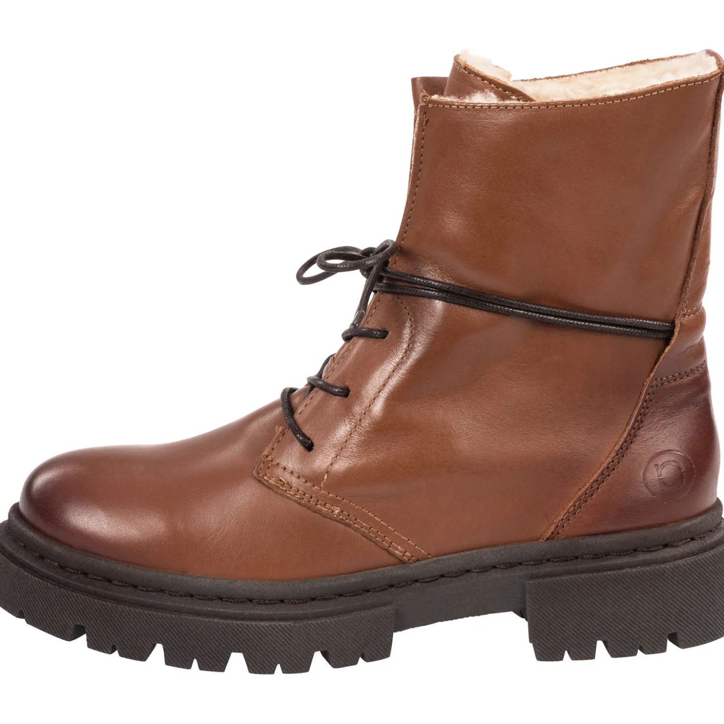 Palado Kasos Block, Schnürstiefeletten, Damen, Braun