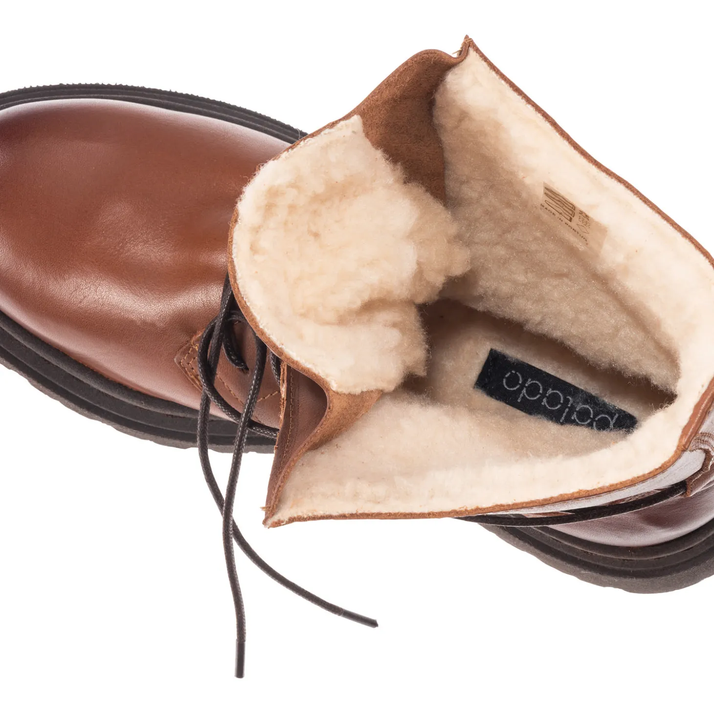 Palado Kasos Block, Schnürstiefeletten, Damen, Braun