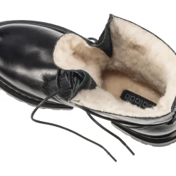 Palado Kasos Block, Schnürstiefeletten, Damen, Schwarz