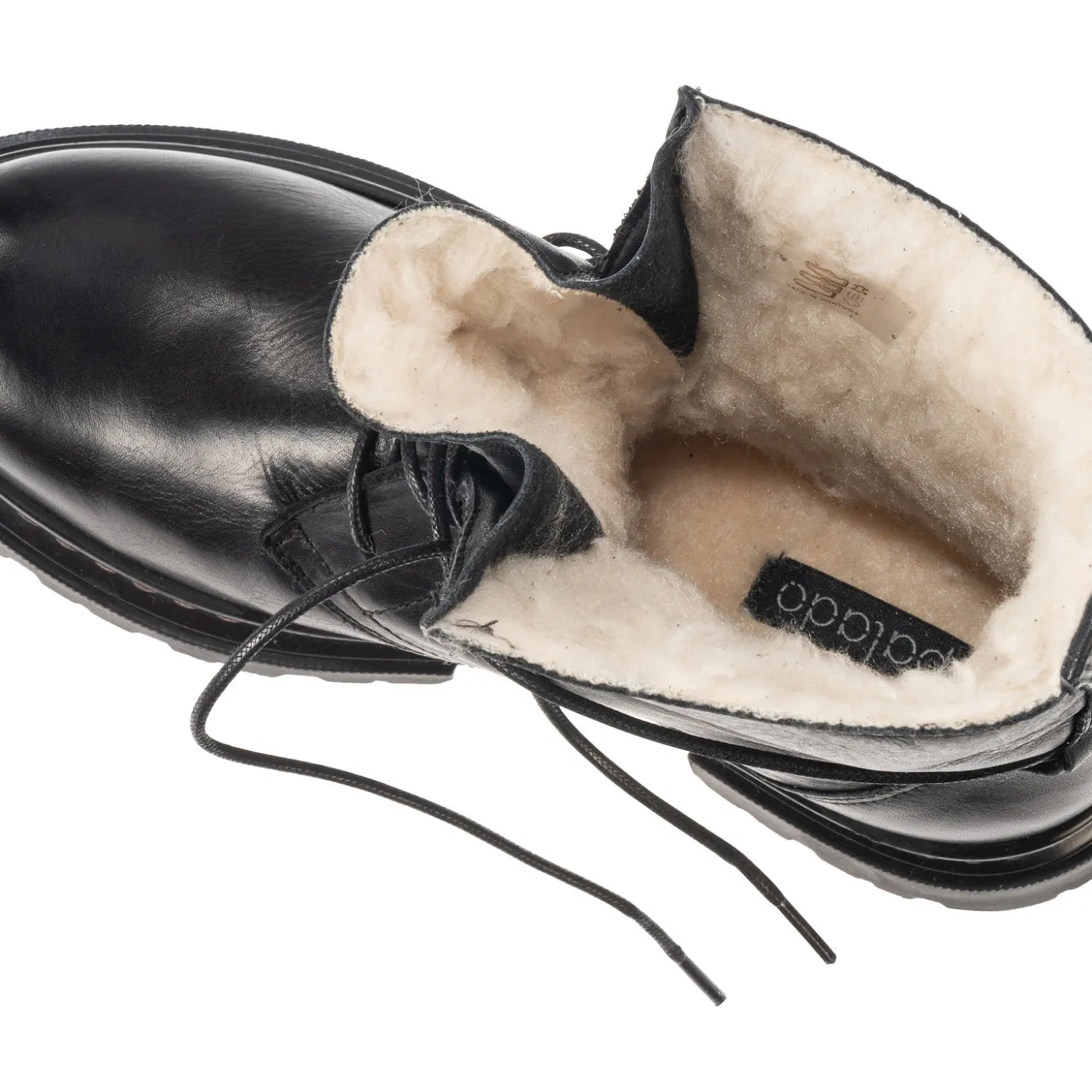 Palado Kasos Block, Schnürstiefeletten, Damen, Schwarz