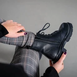 Palado Kea Warm, Schnürstiefeletten, Damen, Schwarz