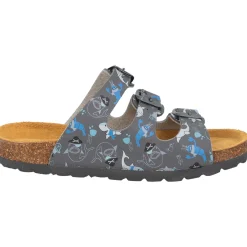 Palado Kids Capri B Print, Pantoletten, Kinder, Grau Nautic