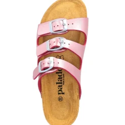 Palado Kids Capri G Metallic, Pantoletten, Kinder, Pink