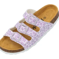 Palado Kids Capri G Print, Pantoletten, Kinder, Weiß Leo