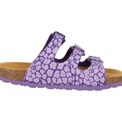 Palado Kids Capri G Print, Pantoletten, Kinder, Lila Leo