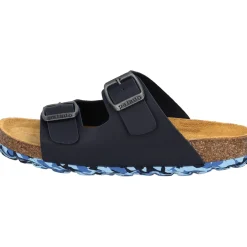 Palado Kids Korfu B, Pantoletten, Kinder, Dunkelblau/Camou