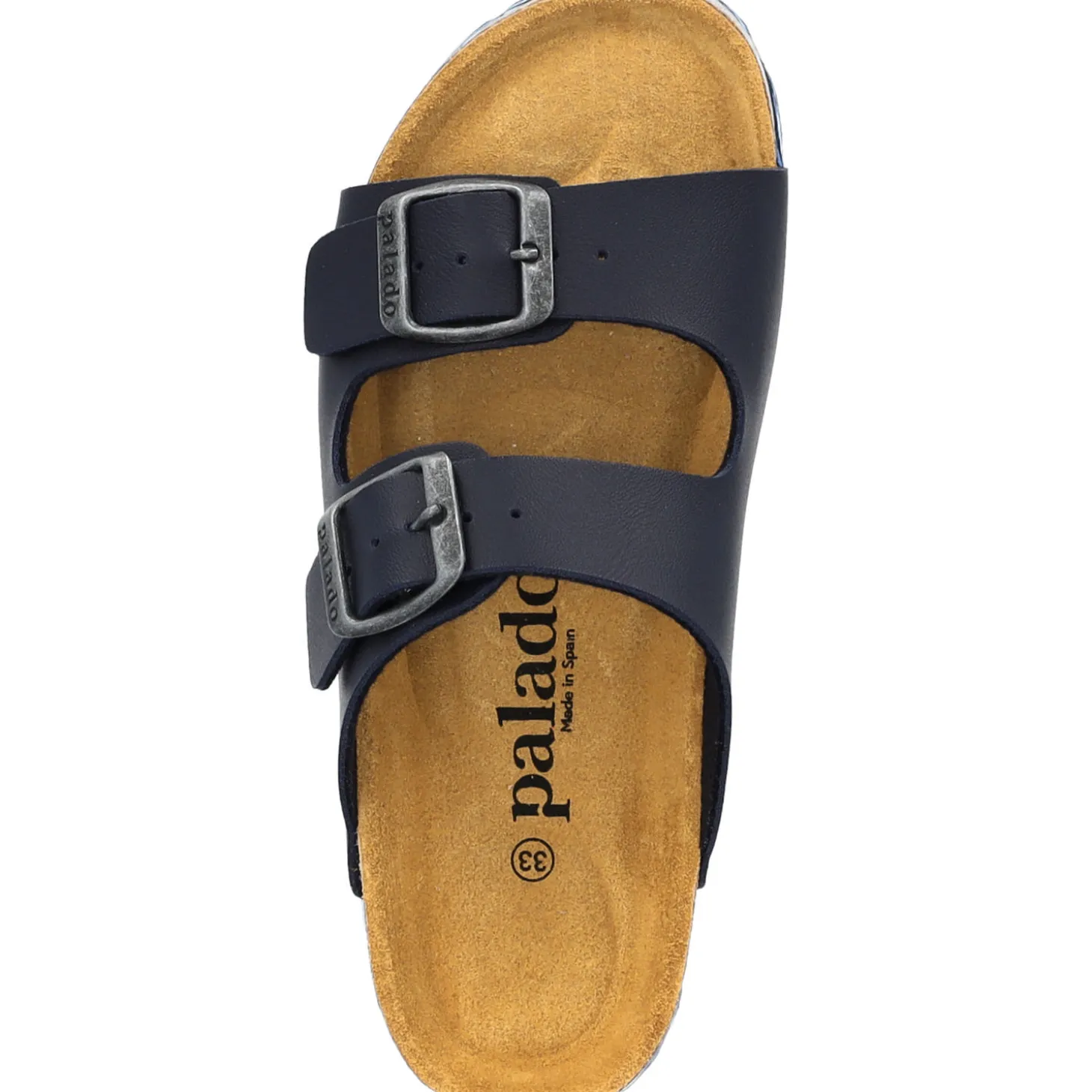 Palado Kids Korfu B, Pantoletten, Kinder, Dunkelblau/Camou