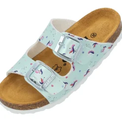 Palado Kids Korfu G, Pantoletten, Kinder, Türkis Unicorn