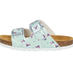 Palado Kids Korfu G, Pantoletten, Kinder, Türkis Unicorn