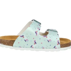 Palado Kids Korfu G, Pantoletten, Kinder, Türkis Unicorn
