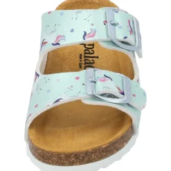 Palado Kids Korfu G, Pantoletten, Kinder, Türkis Unicorn