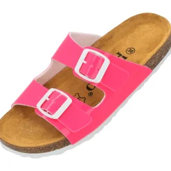 Palado Kids Korfu G, Pantoletten, Kinder, Pink Neon