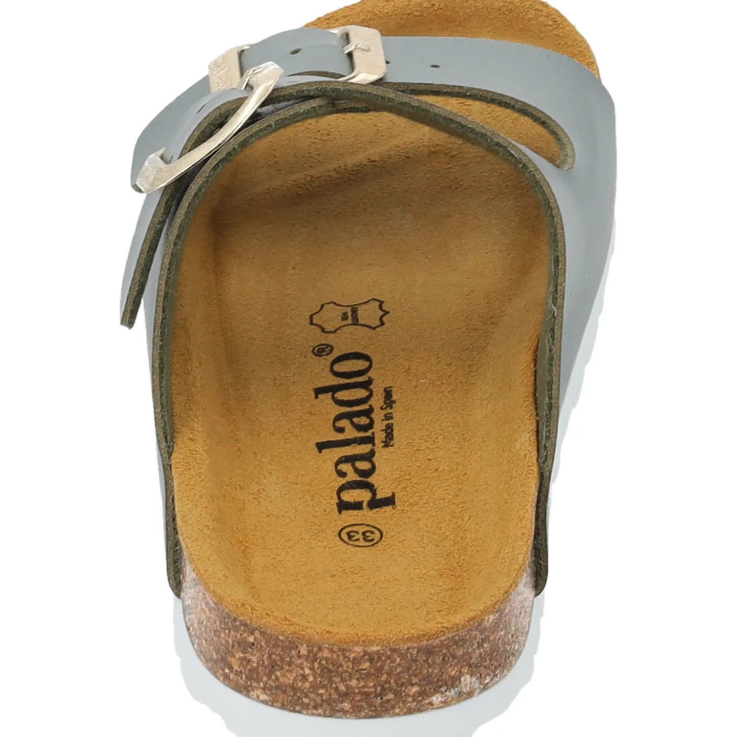 Palado Kids Korfu G, Pantoletten, Kinder, Olive