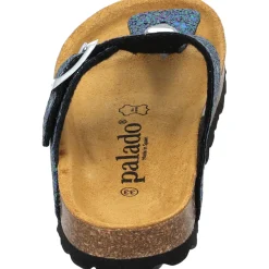 Palado Kids Kos G Glitzer, Zehentrenner, Kinder, Blau