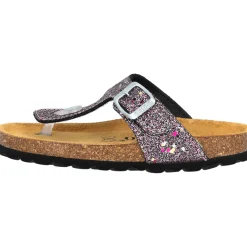 Palado Kids Kos G Glitzer, Zehentrenner, Kinder, Violett