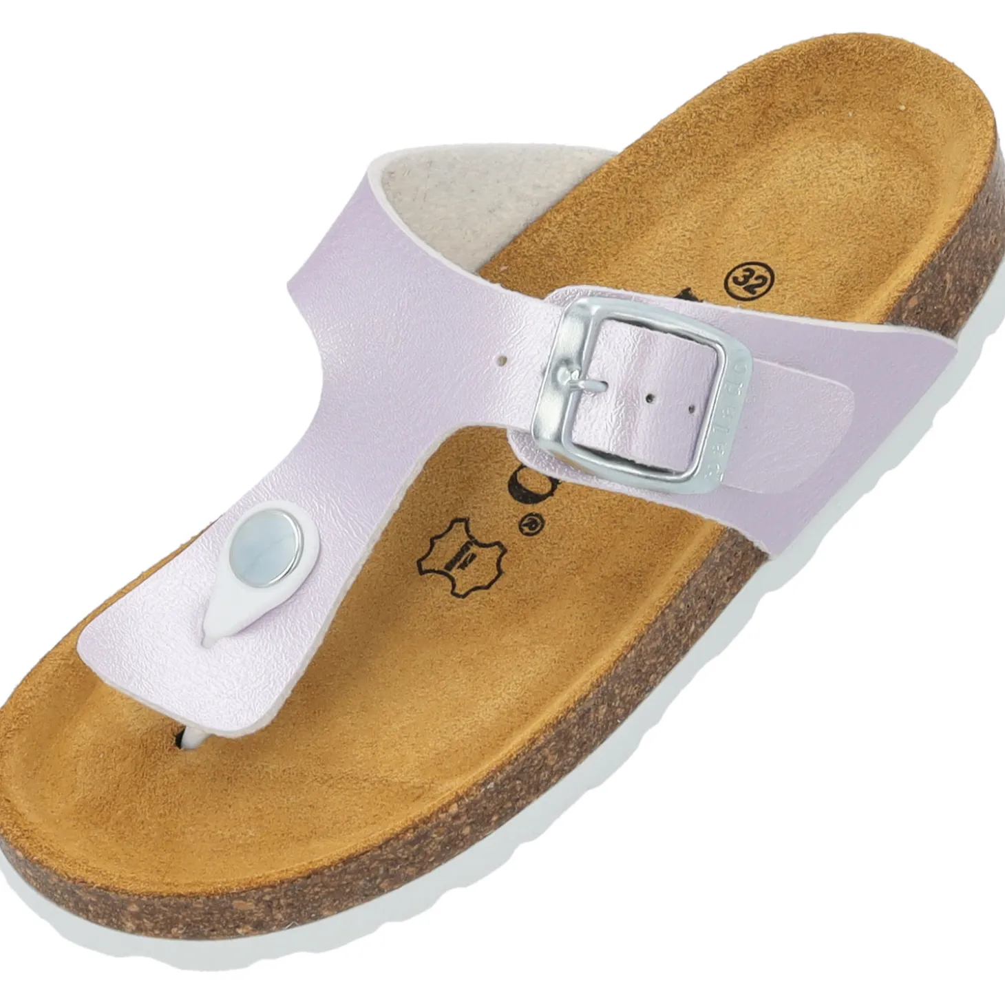 Palado Kids Kos G Metallic, Zehentrenner, Kinder, Rose