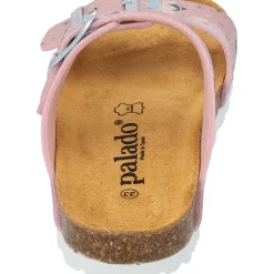 Palado Kids Samos G Print, Pantoletten, Kinder, Rosa Metallic Fairy