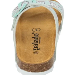 Palado Kids Samos G Print, Pantoletten, Kinder, Türkis Unicorn