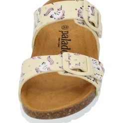 Palado Kids Samos G Print, Pantoletten, Kinder, Gelb Unicorn