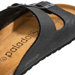 Palado Korfu Herren, Pantoletten, Herren, Schwarz Rustic