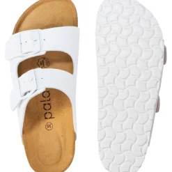 Palado Korfu Matt, Pantoletten, Damen, Weiß