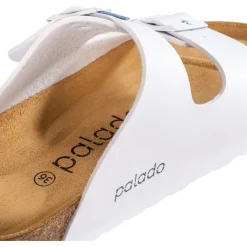 Palado Korfu Matt, Pantoletten, Damen, Weiß