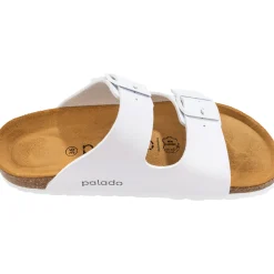 Palado Korfu Matt, Pantoletten, Damen, Weiß