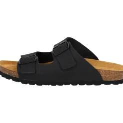 Palado Korfu Oiled Premium Leather Herren, Pantoletten, Herren, Schwarz