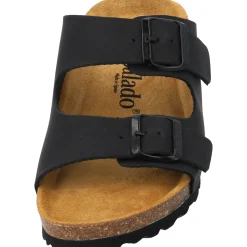 Palado Korfu Oiled Premium Leather Herren, Pantoletten, Herren, Schwarz